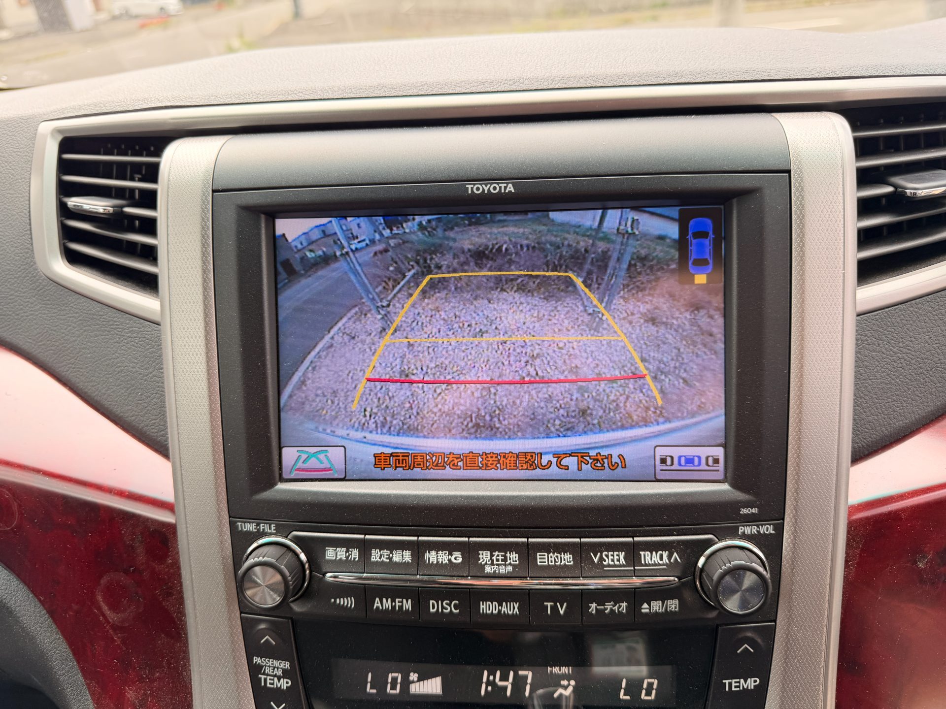 トヨタ アルファード　４WD 写真13